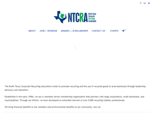 Tablet Screenshot of ntcra.org